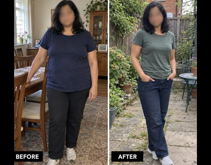Female client full-body slimming and core tightening